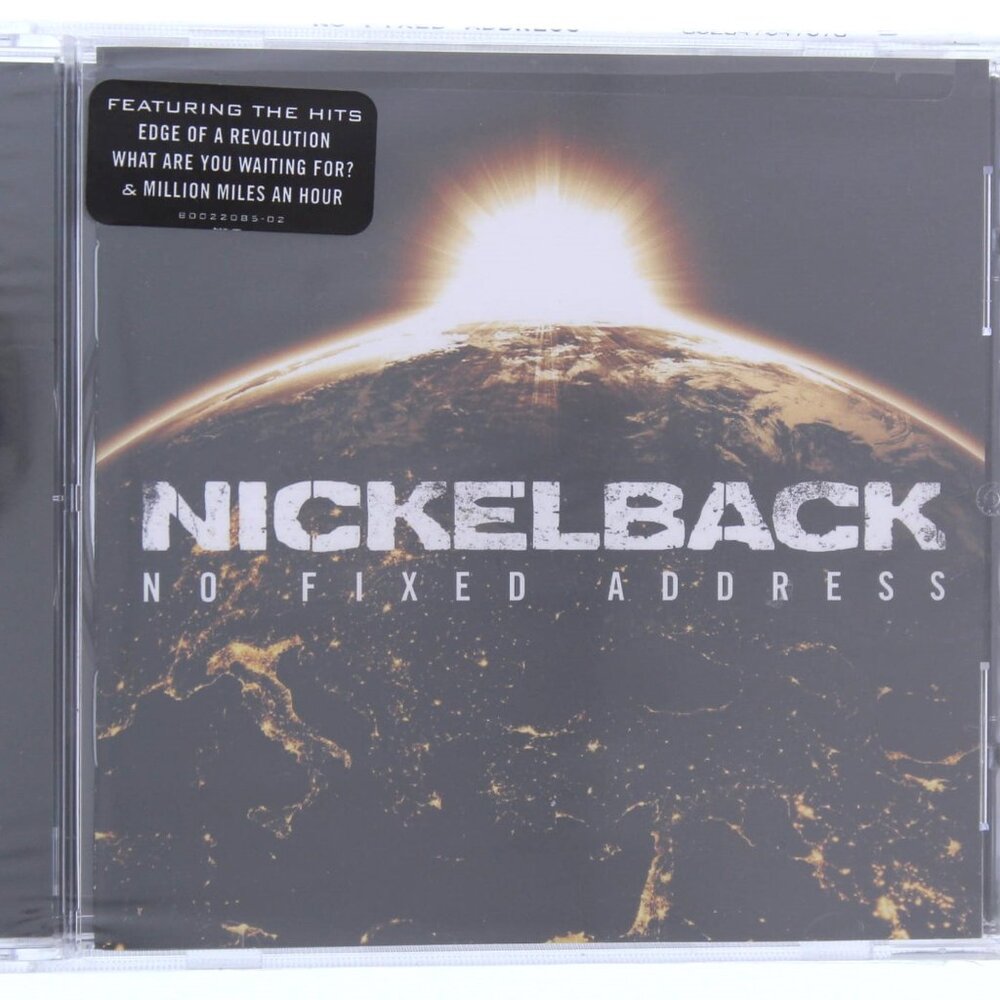 Nickelback No Fixed Address Music CD